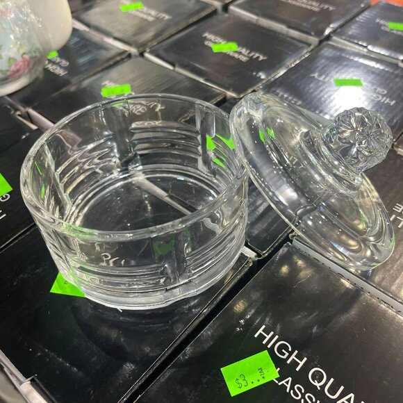 Glass Candy Dish with Lid – CLEARANCE DEAL! - Picture 8 of 10